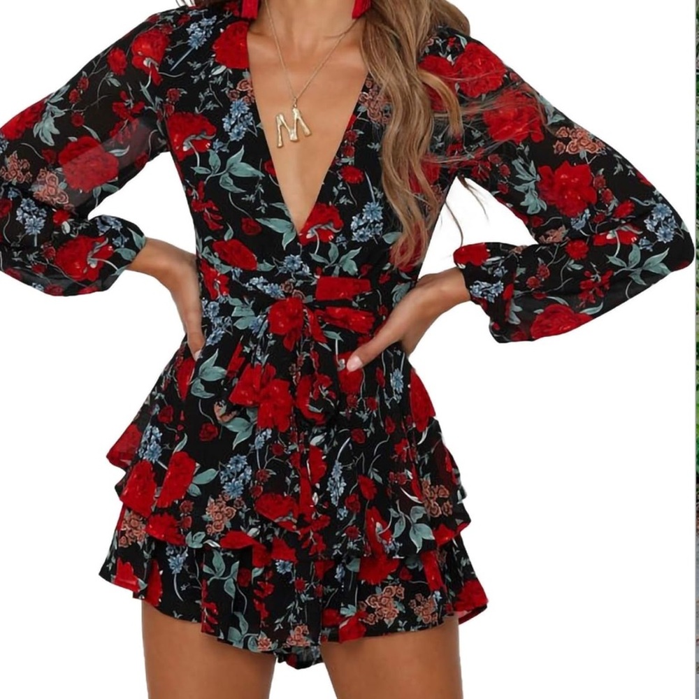 floral romper